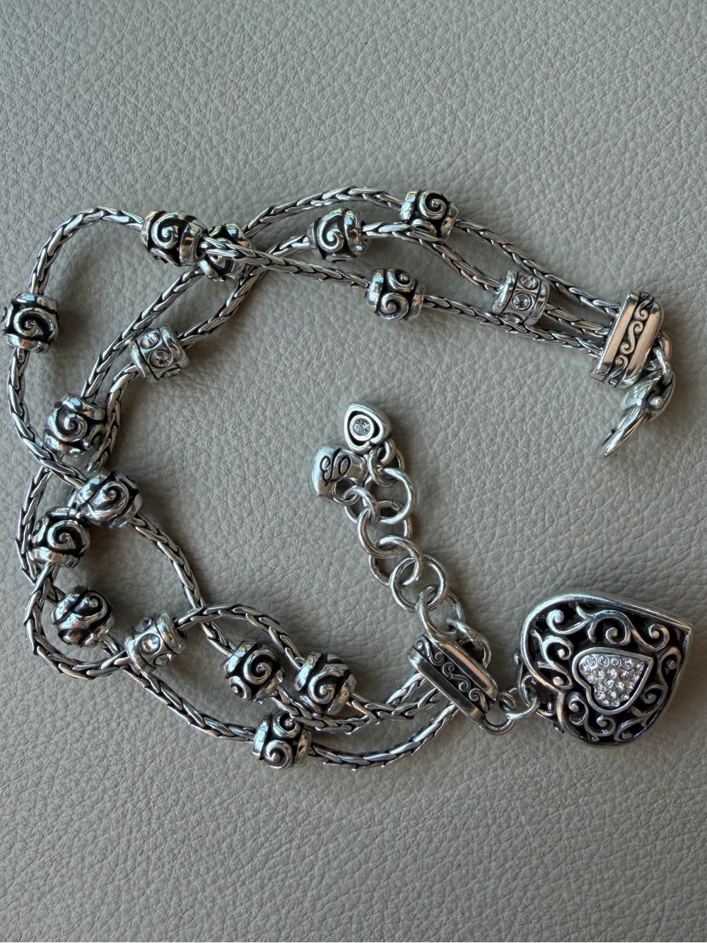 Brighton Reno Heart Bracelet